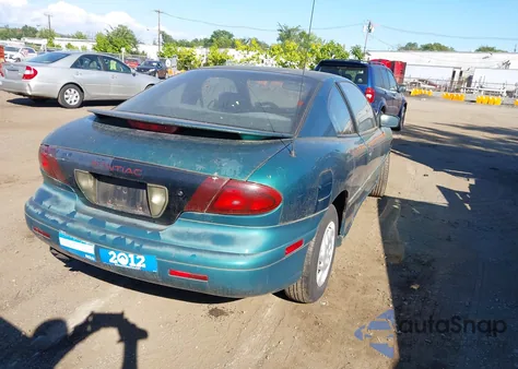 1998 Pontiac Sunfire Se из США, поврежденный, VIN 1G2JB1249W7514289